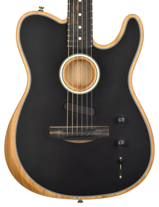 Fender Acoustasonic Telecaster in Black with Gigbag US191202