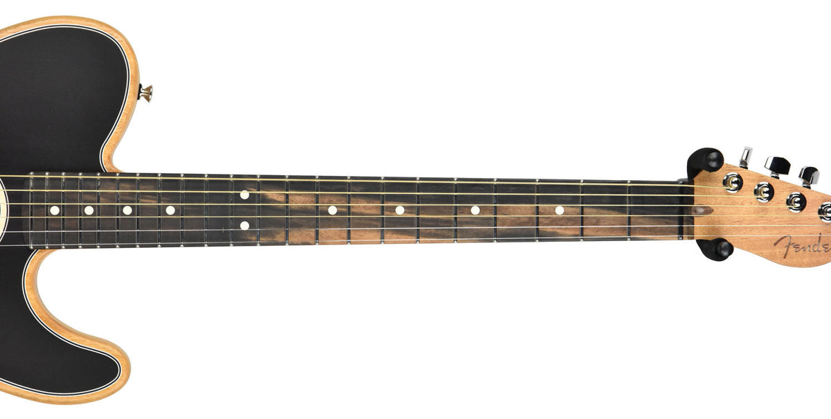 Fender Acoustasonic Telecaster in Black with Gigbag US191202