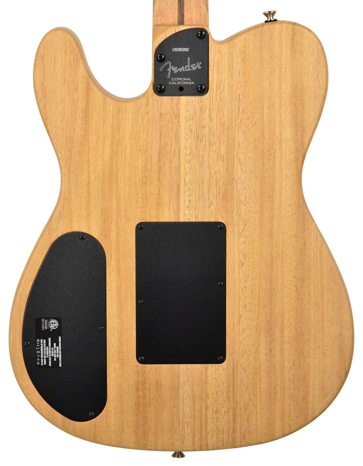Fender Acoustasonic Telecaster in Black with Gigbag US191202