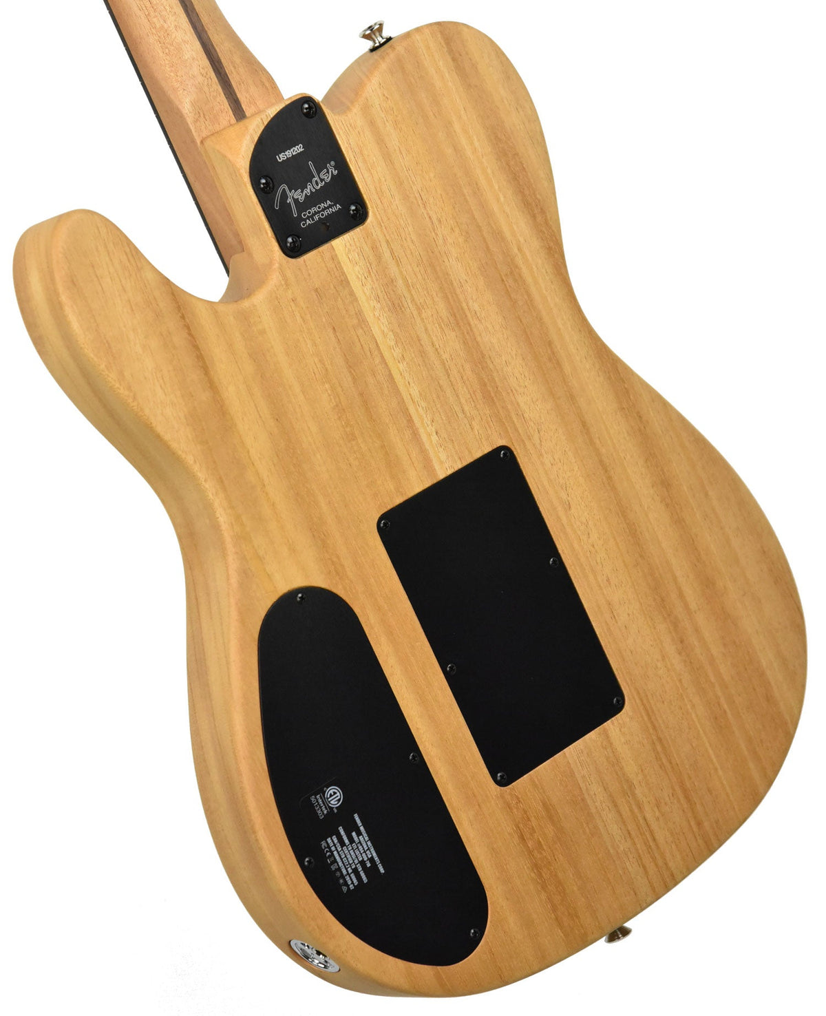 Fender Acoustasonic Telecaster in Black with Gigbag US191202
