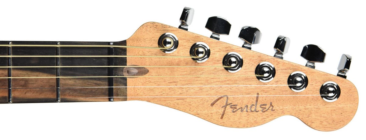 Fender Acoustasonic Telecaster in Black with Gigbag US191202