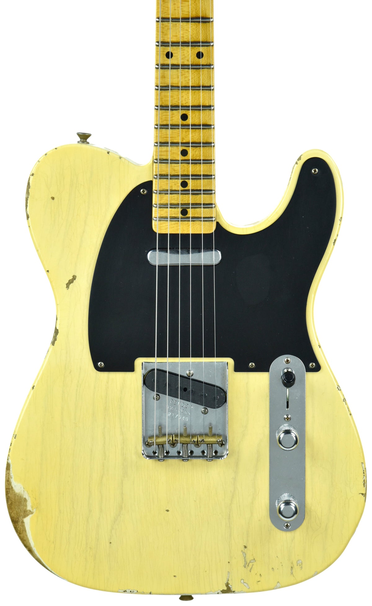 Used Fender Custom Shop 1 Piece Ash 50's Telecaster Relic R17949