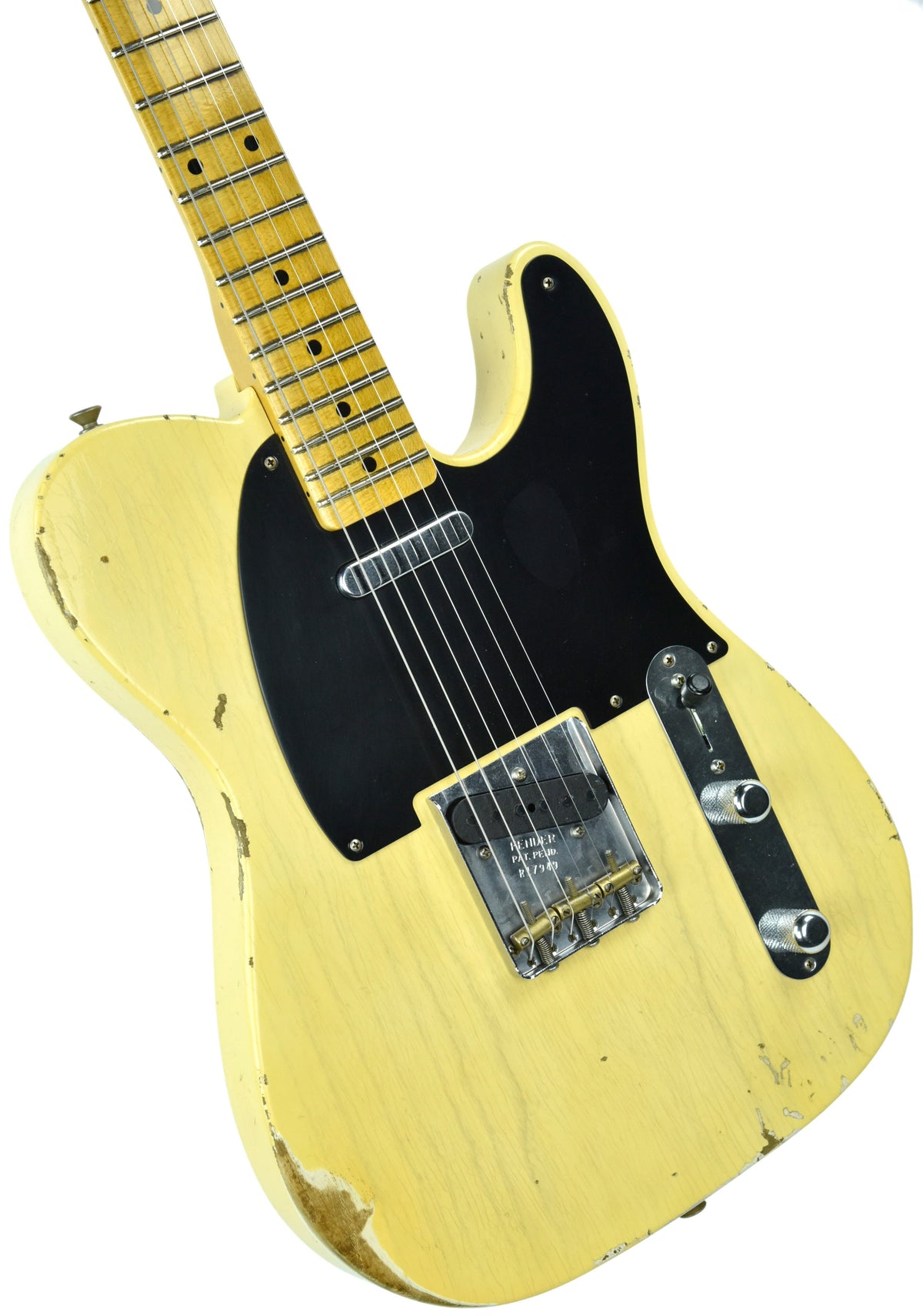 Used Fender Custom Shop 1 Piece Ash 50's Telecaster Relic R17949