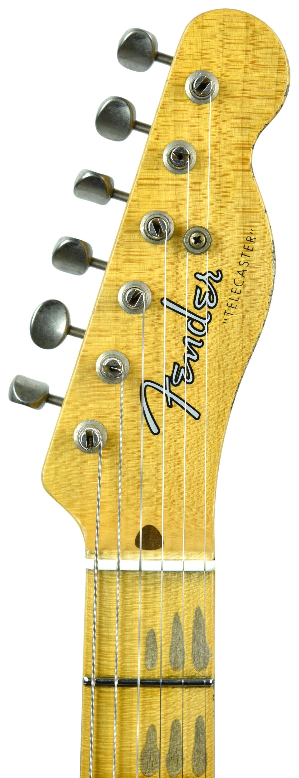 Used Fender Custom Shop 1 Piece Ash 50's Telecaster Relic R17949