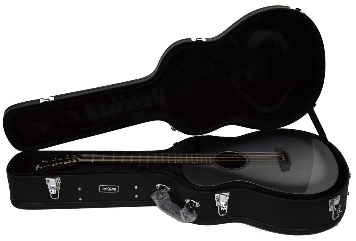 Rainsong CH-OM1000NS Carbon Fiber Acoustic Electric Silver Burst 19020