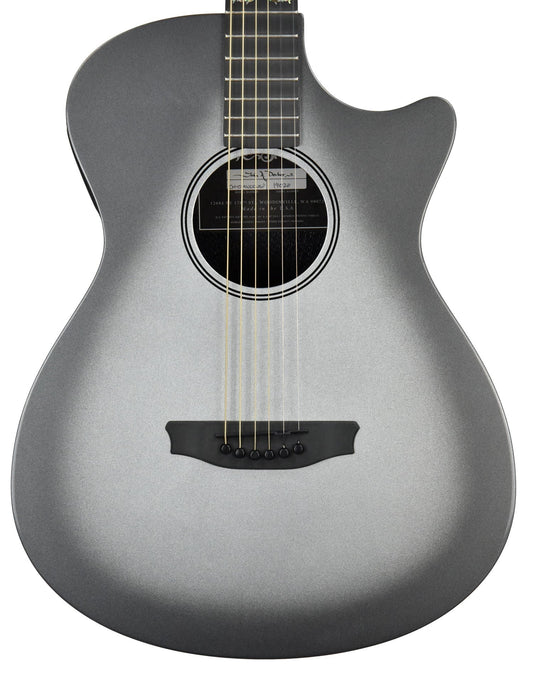 Rainsong CH-OM1000NS Carbon Fiber Acoustic Electric Silver Burst 19020