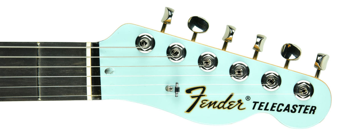 Fender 2019 Limited Edition Two-Tone Telecaster Thinline in Daphne Blue - White US19099876