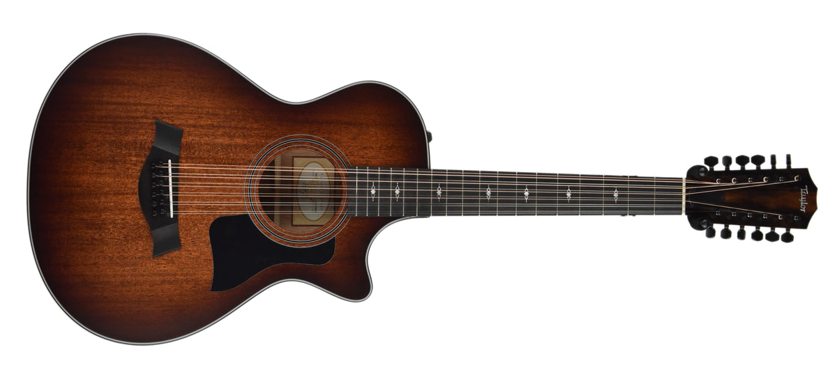 Taylor 362ce 12 String Acoustic Electric Satin African Blackwood 1103059025