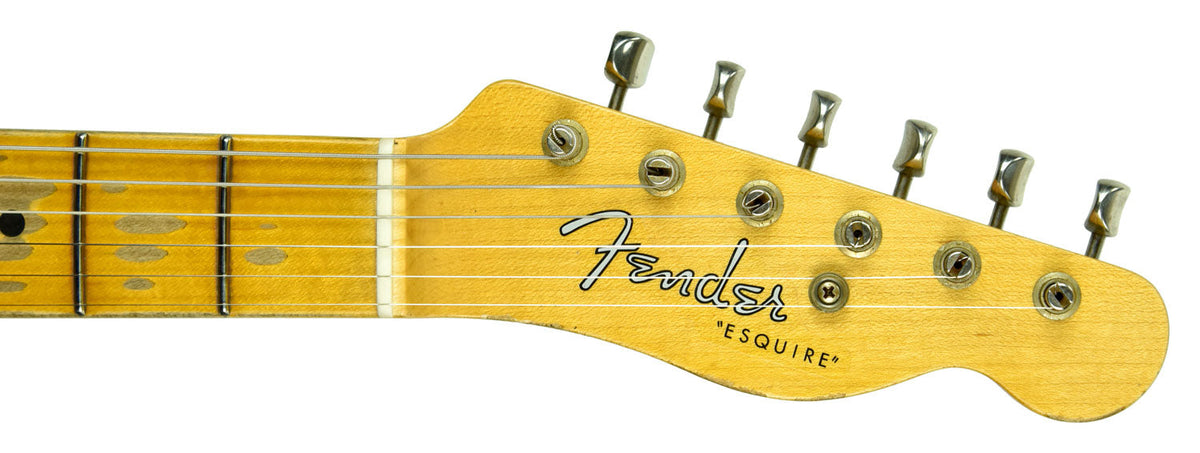 Fender Custom Shop LTD Roasted Pine Double Esquire Relic in Black Paisley R102906