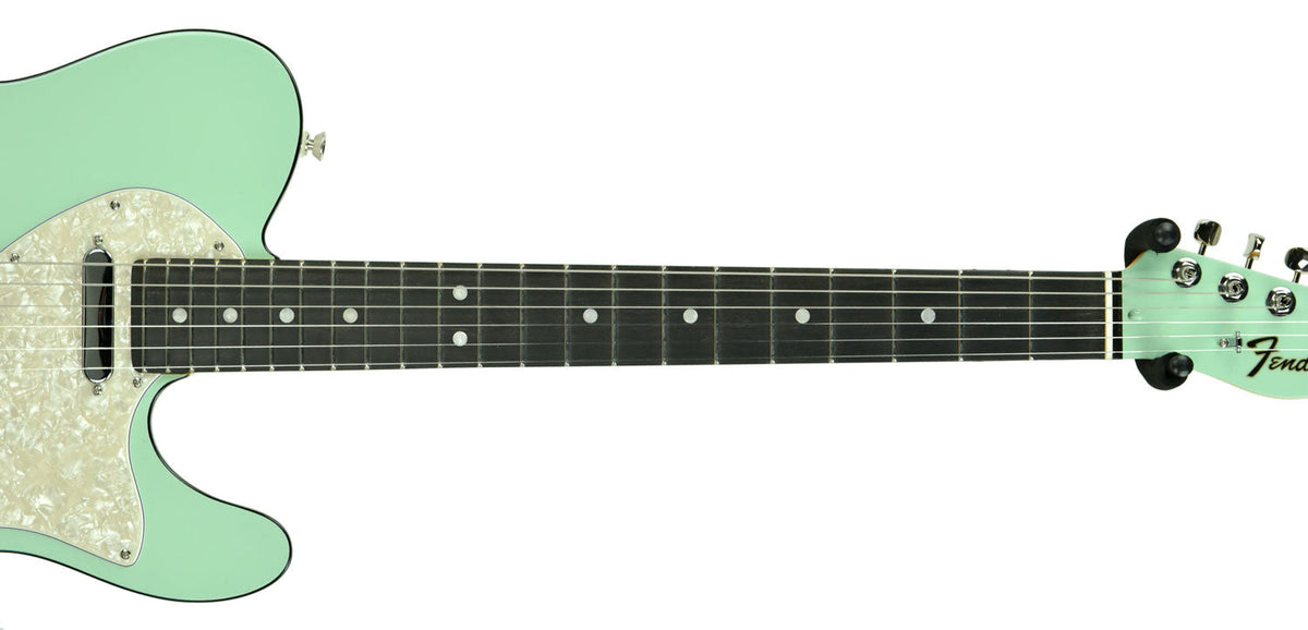 Fender 2019 Limited Edition Two-Tone Telecaster Thinline in Surf Green - White US19095994