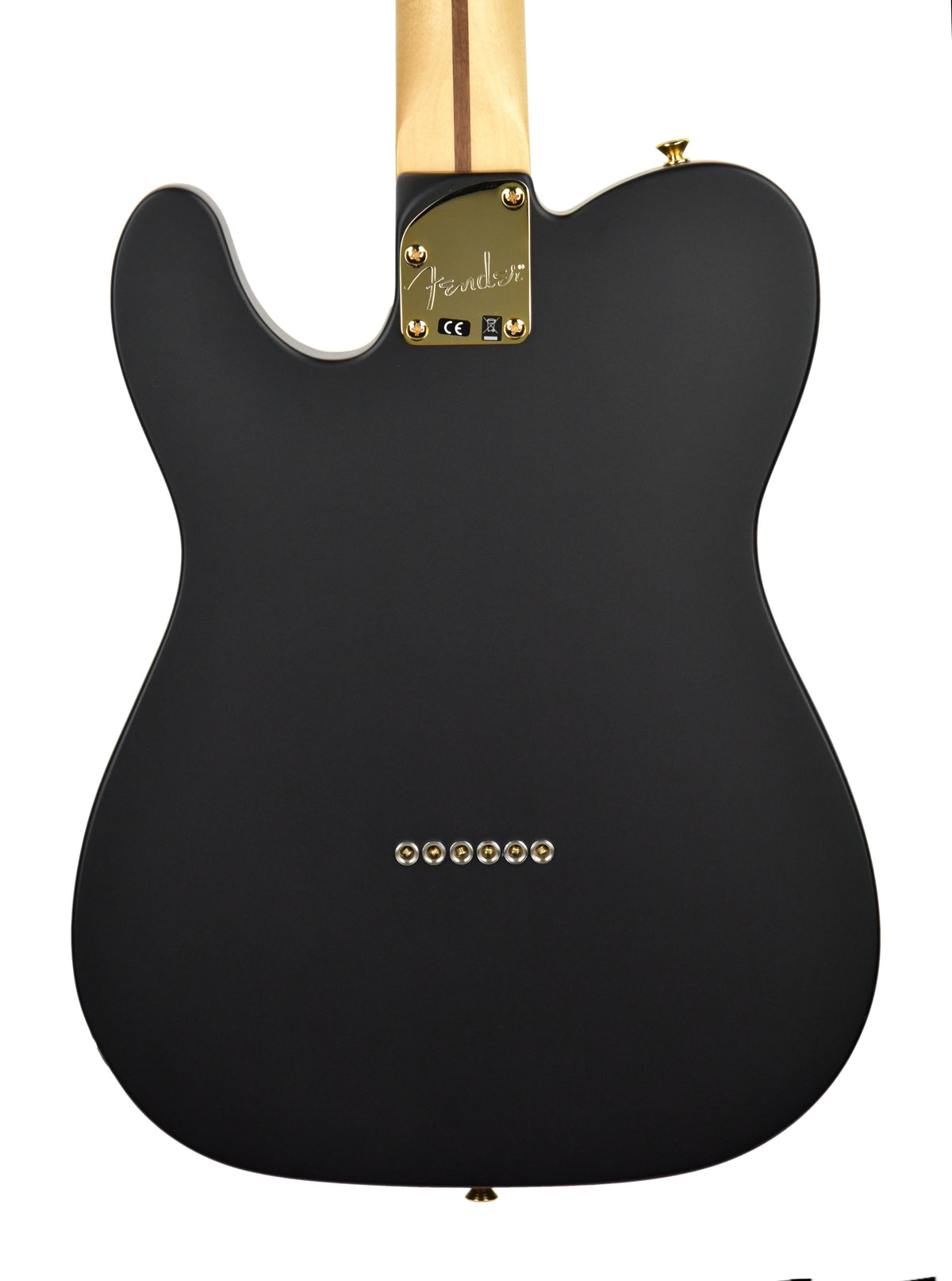 Fender LTD Deluxe Telecaster Thinline in Matte Black MX18194692