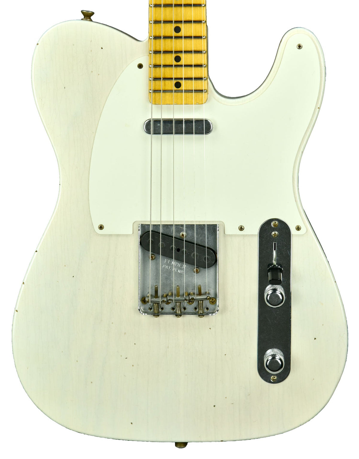 Fender Custom Shop NAMM Special 55 Telecaster Journeyman Relic Aged White Blonde CZ546575