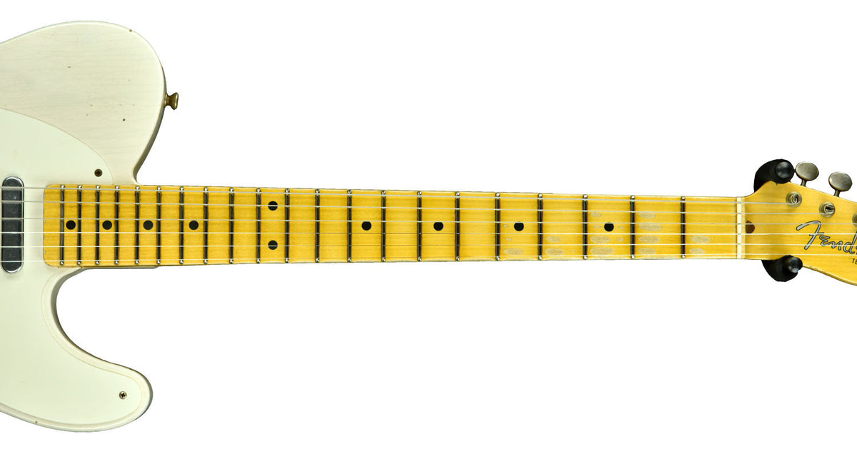 Fender Custom Shop NAMM Special 55 Telecaster Journeyman Relic Aged White Blonde CZ546575