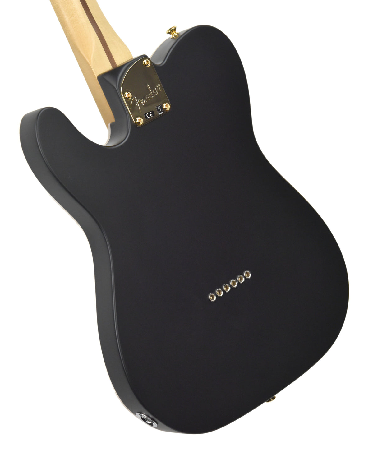 Fender LTD Deluxe Telecaster Thinline in Matte Black MX18194692