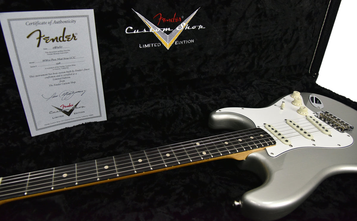 Used Fender Custom Shop Wildwood 10 Stratocaster Lush Closet Classic in Inca Silver 1558