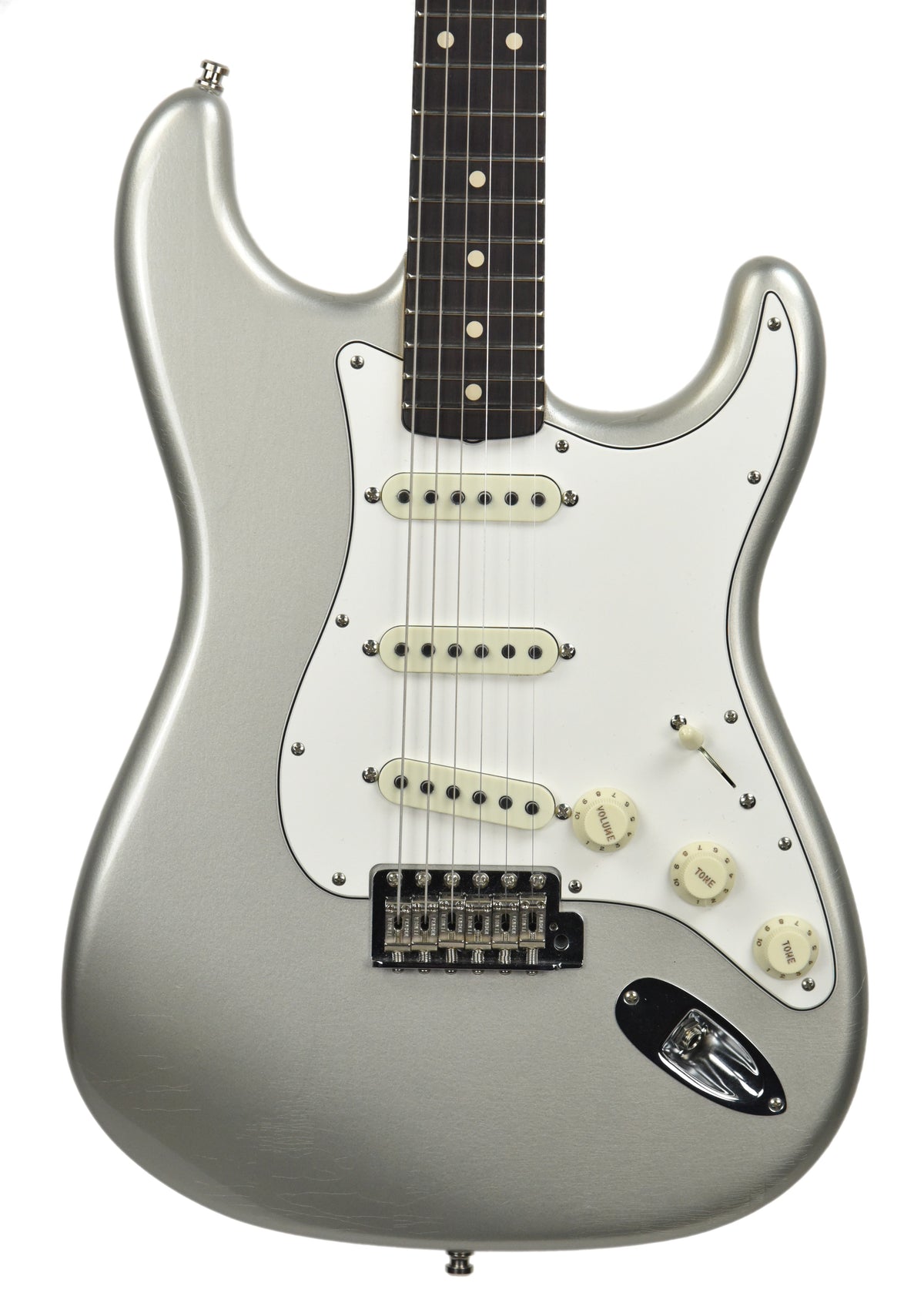 Used Fender Custom Shop Wildwood 10 Stratocaster Lush Closet Classic in Inca Silver 1558