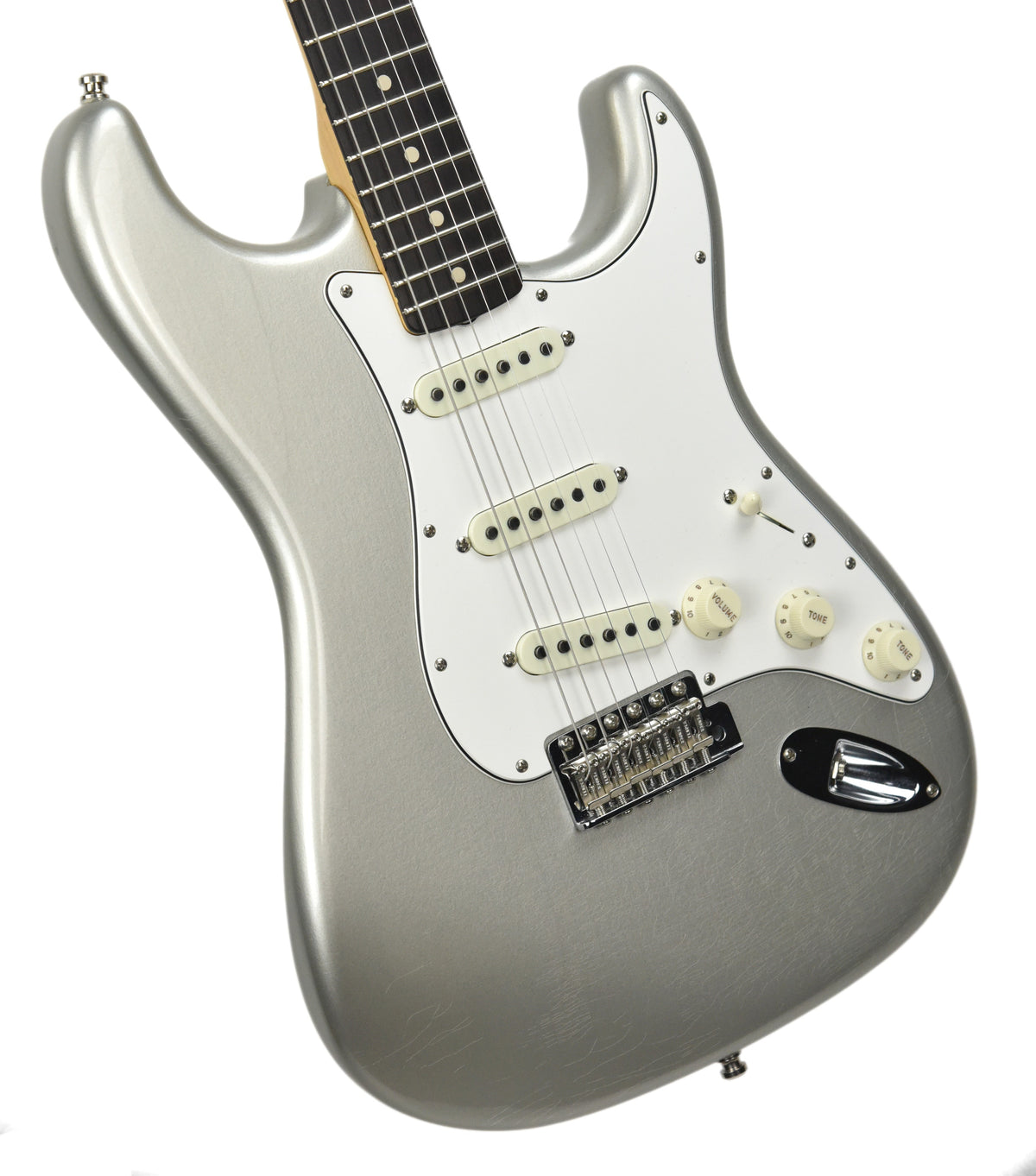 Used Fender Custom Shop Wildwood 10 Stratocaster Lush Closet Classic in Inca Silver 1558
