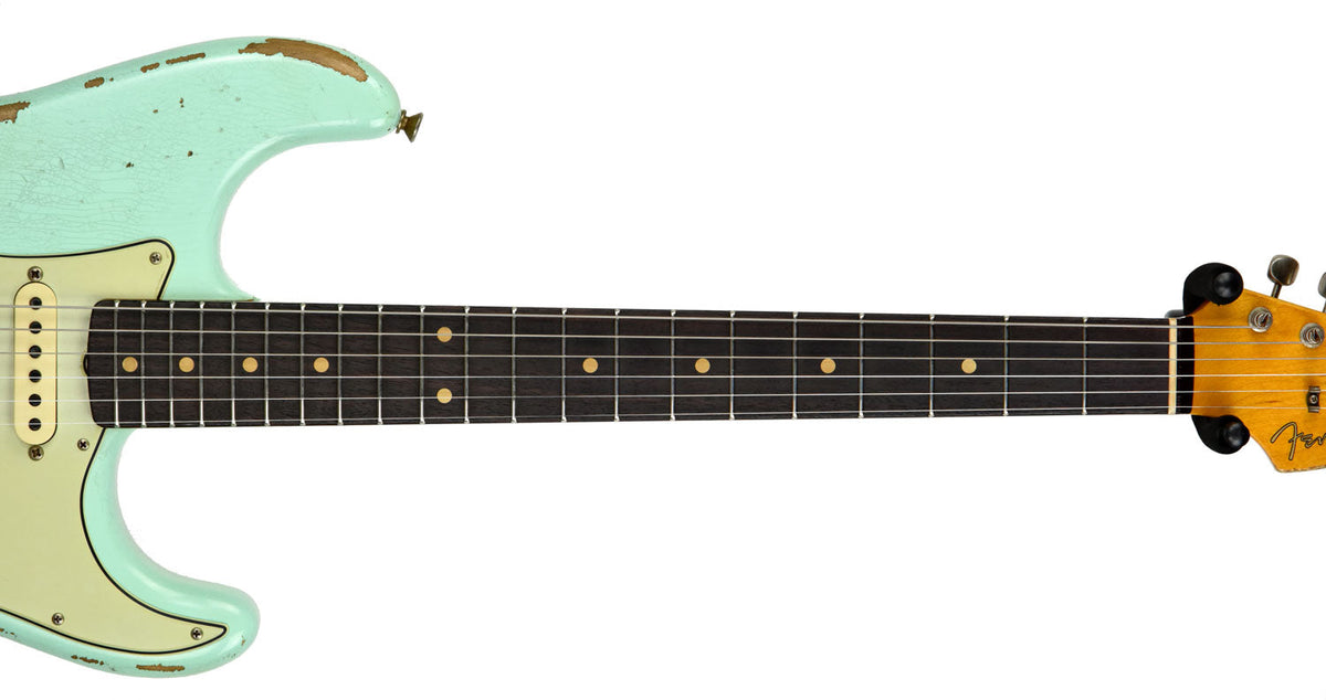 Fender Custom Shop 63 Stratocaster Heavy Relic in Surf Green R96972