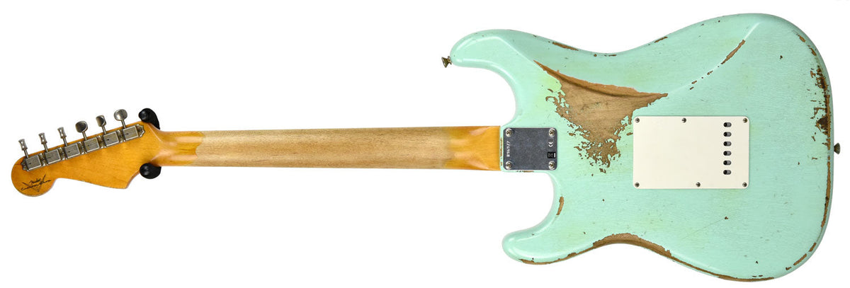 Fender Custom Shop 63 Stratocaster Heavy Relic in Surf Green R96972