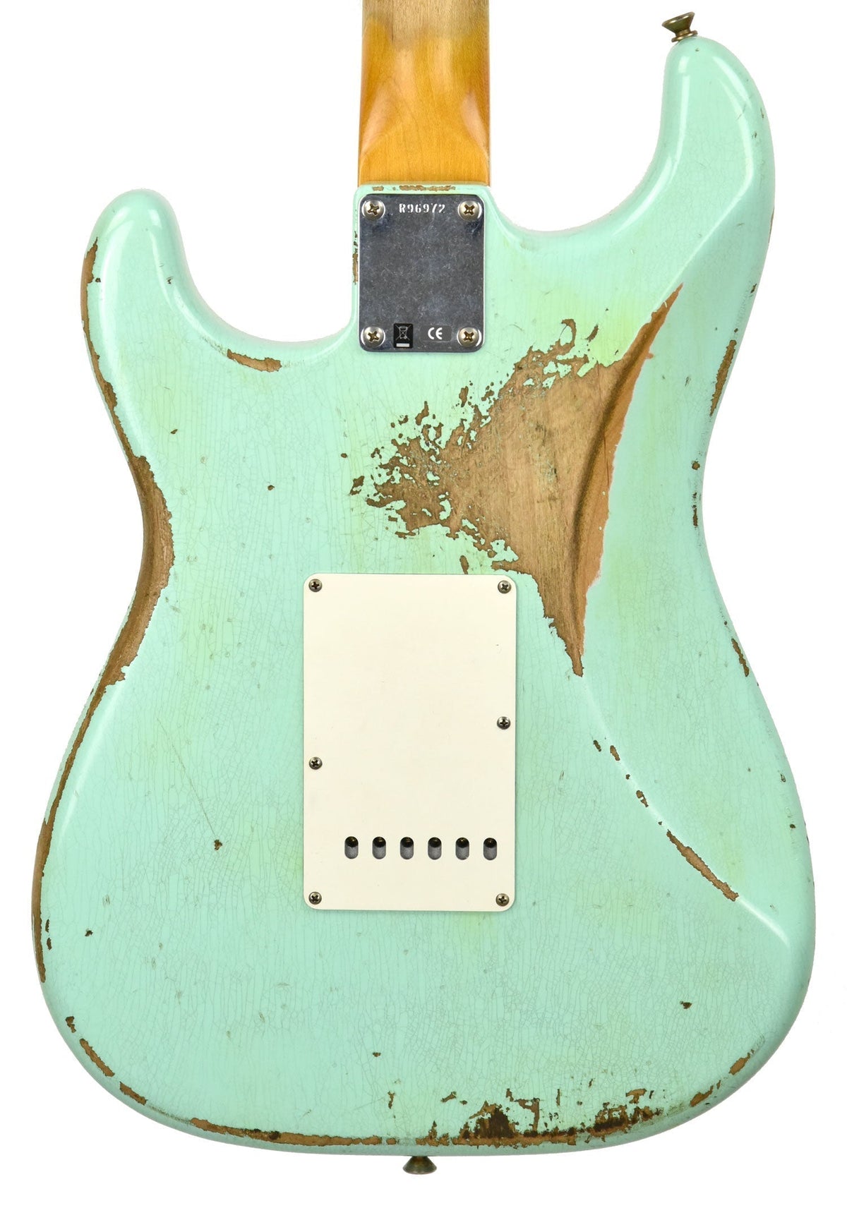 Fender Custom Shop 63 Stratocaster Heavy Relic in Surf Green R96972