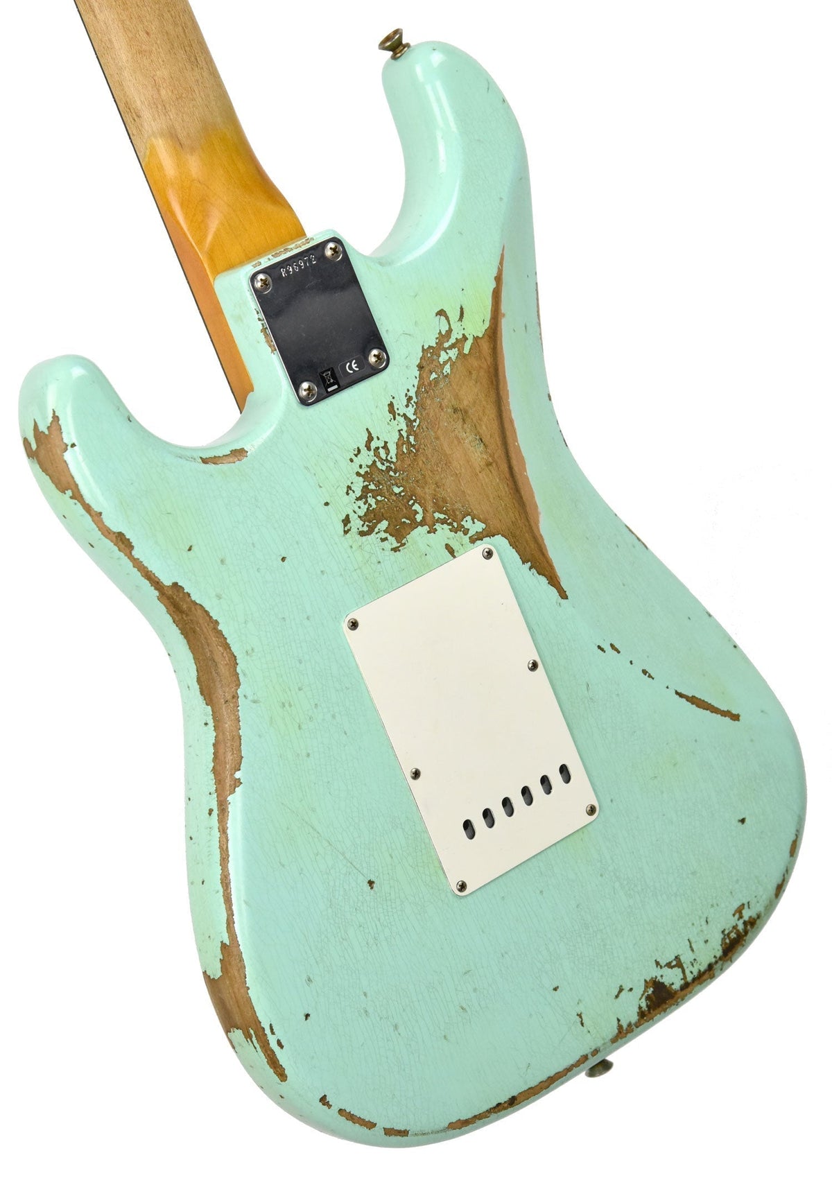 Fender Custom Shop 63 Stratocaster Heavy Relic in Surf Green R96972
