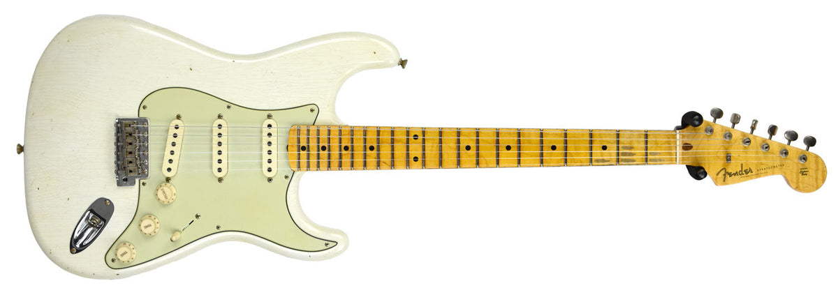 Fender Custom Shop 59 Special Stratocaster Relic Olympic White CZ540505