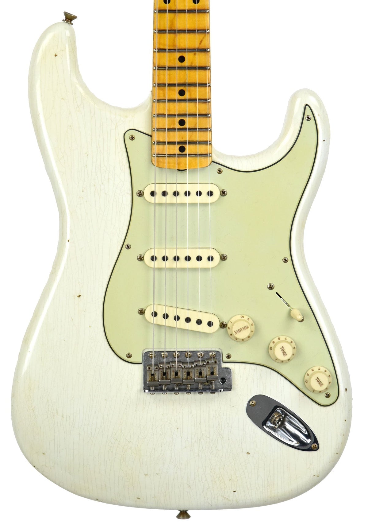 Fender Custom Shop 59 Special Stratocaster Relic Olympic White CZ540505