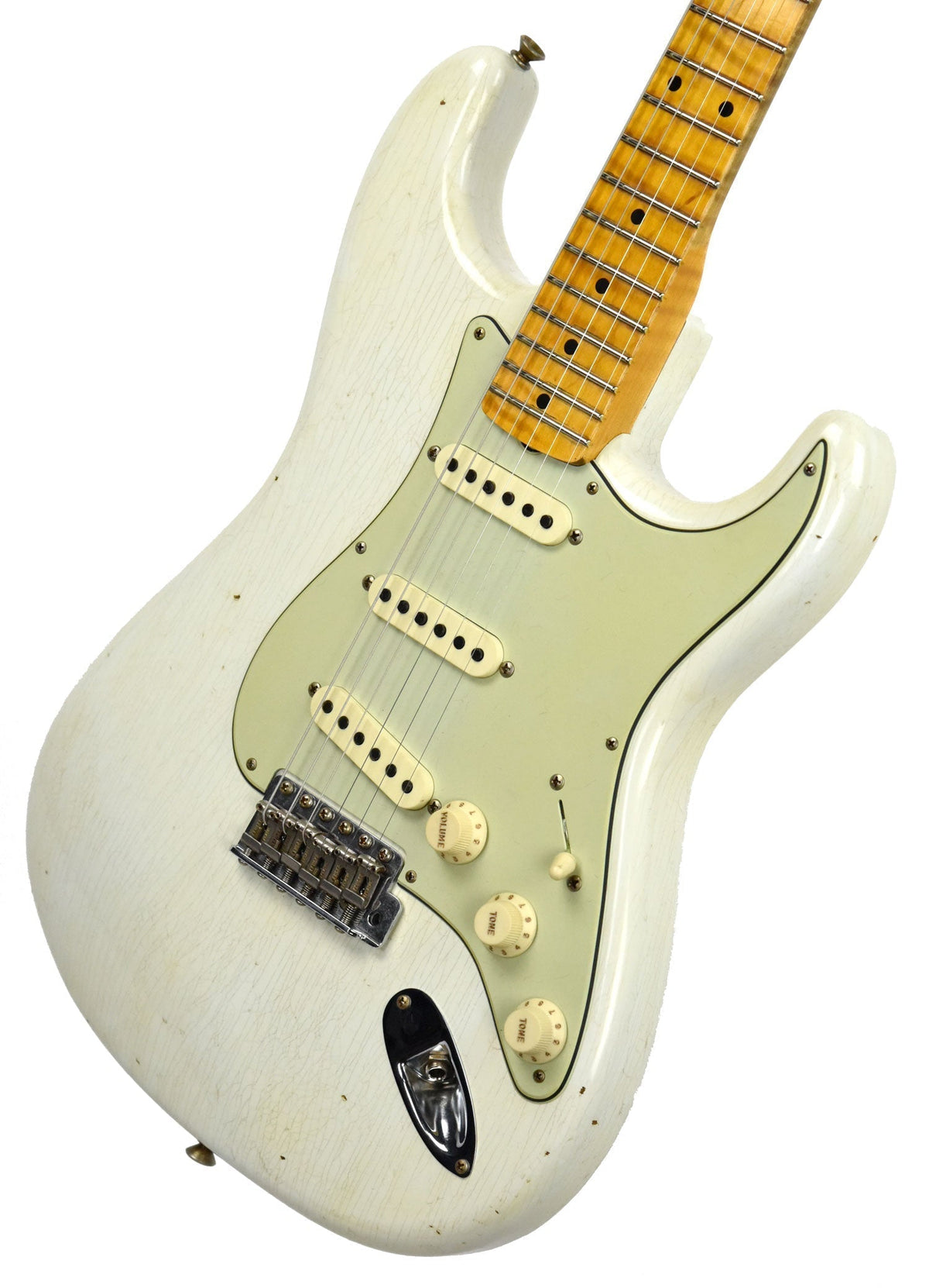 Fender Custom Shop 59 Special Stratocaster Relic Olympic White CZ540505
