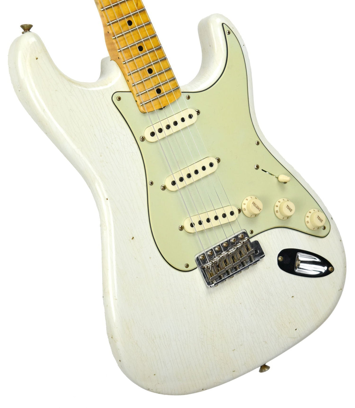 Fender Custom Shop 59 Special Stratocaster Relic Olympic White CZ540505