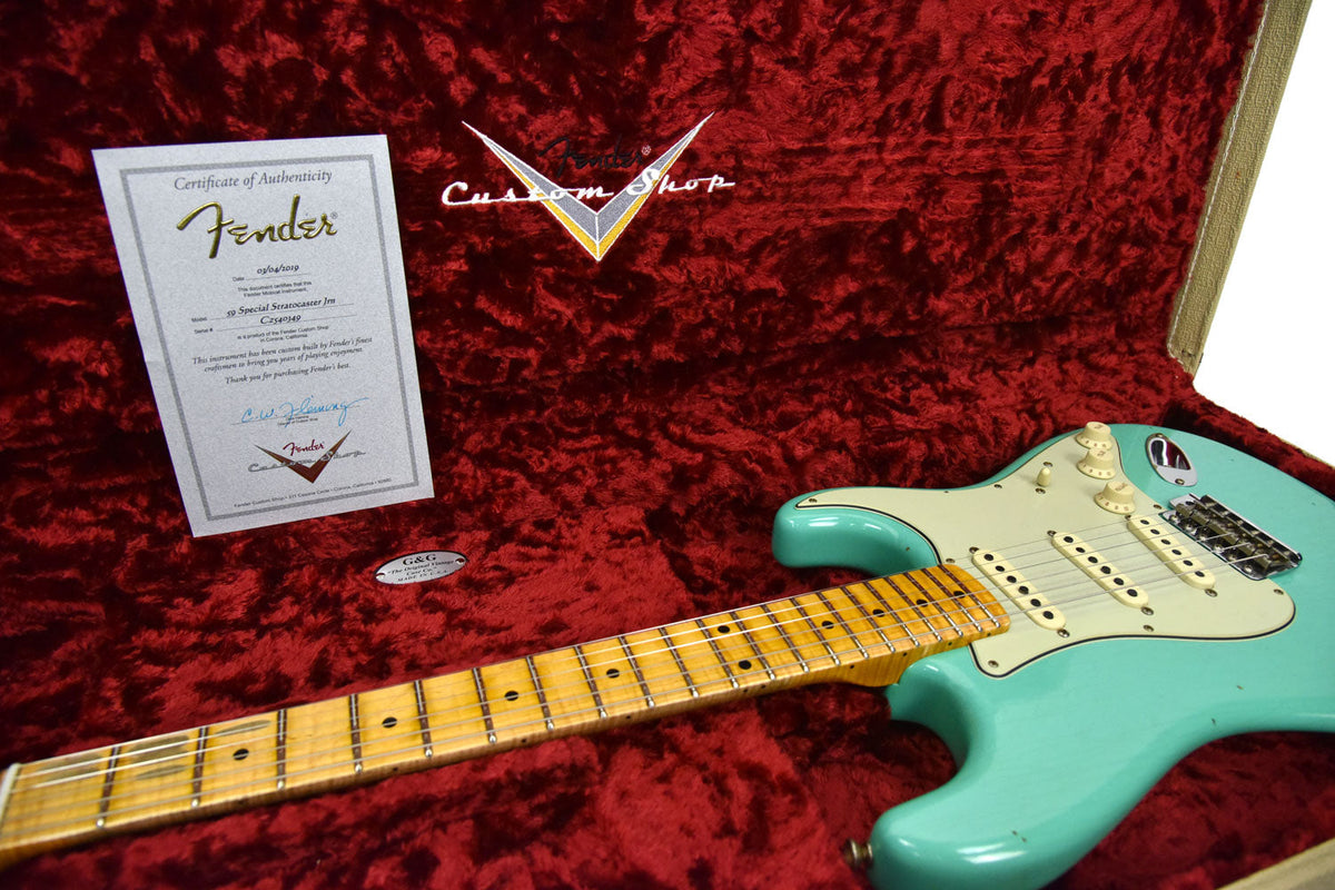 Fender Custom Shop 59 Special Stratocaster Seafoam Green Cz540349