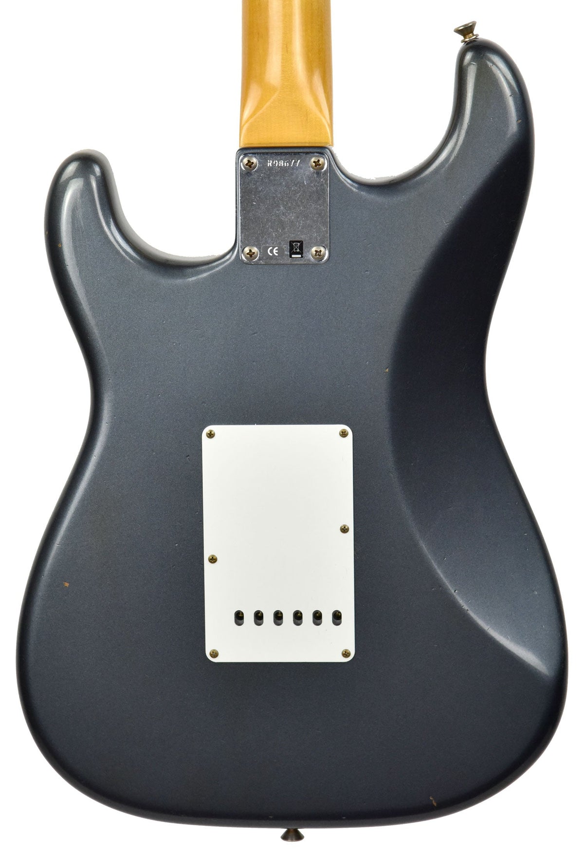 Fender Custom Shop 63 Stratocaster Journeyman Relic Charcoal Frost R98677