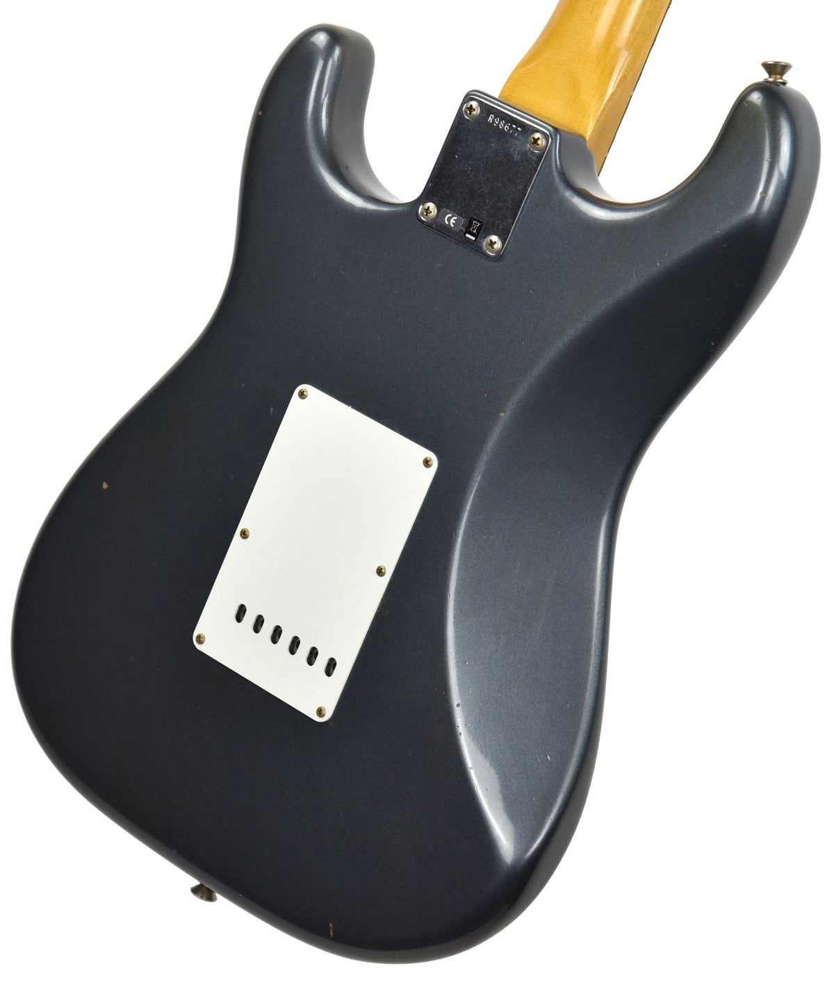 Fender Custom Shop 63 Stratocaster Journeyman Relic Charcoal Frost R98677