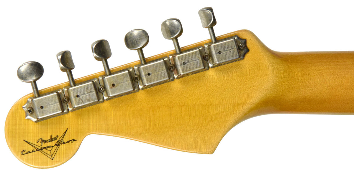 Fender Custom Shop 63 Stratocaster Journeyman Relic Charcoal Frost R98677