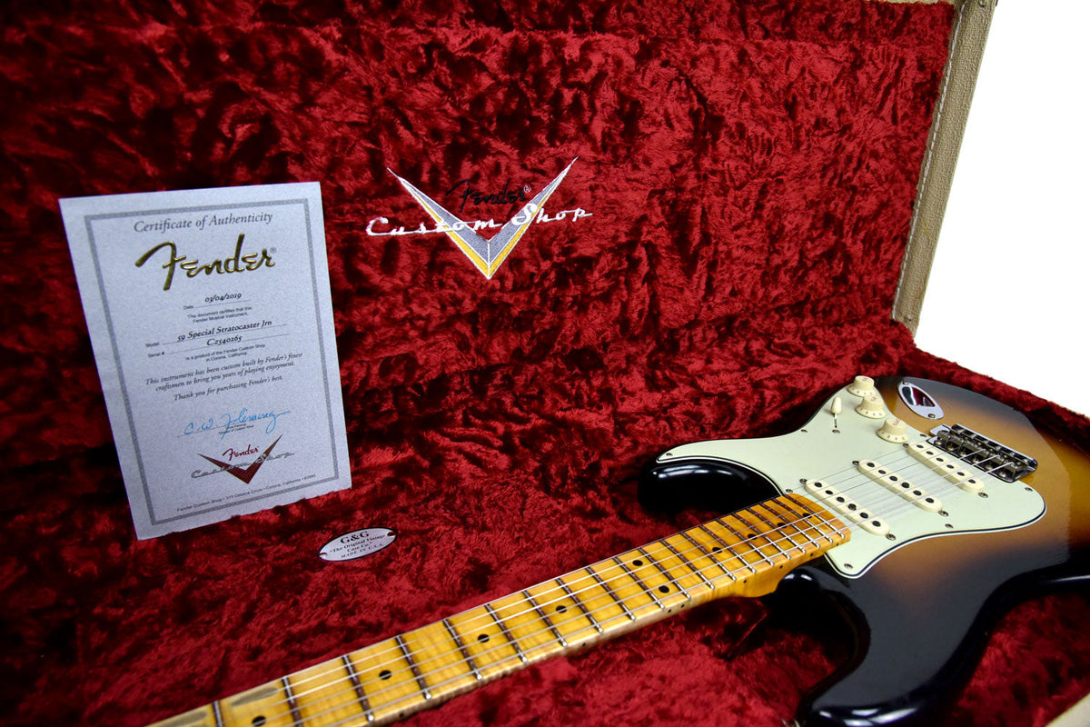 Fender Custom Shop 59 Special Stratocaster 2 Tone Sunburst CZ540265