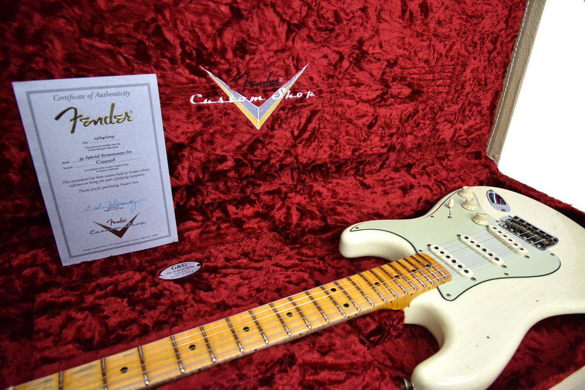 Fender Custom Shop 59 Special Stratocaster Vintage White Cz540328