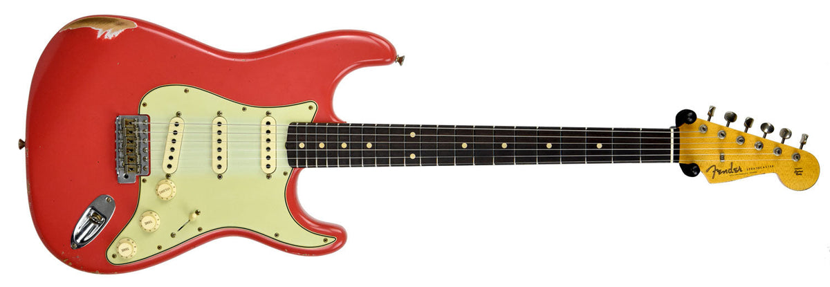Fender Custom Shop 61 Stratocaster Relic Fiesta Red CZ539144