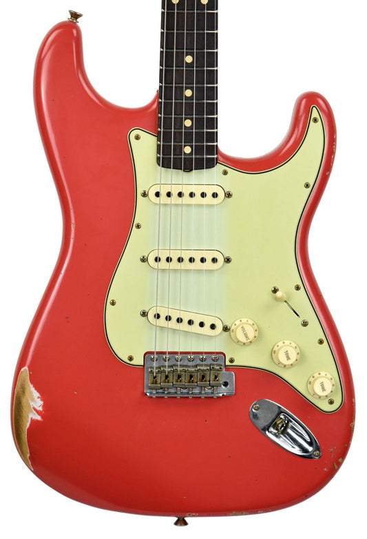Fender Custom Shop 61 Stratocaster Relic Fiesta Red CZ539144