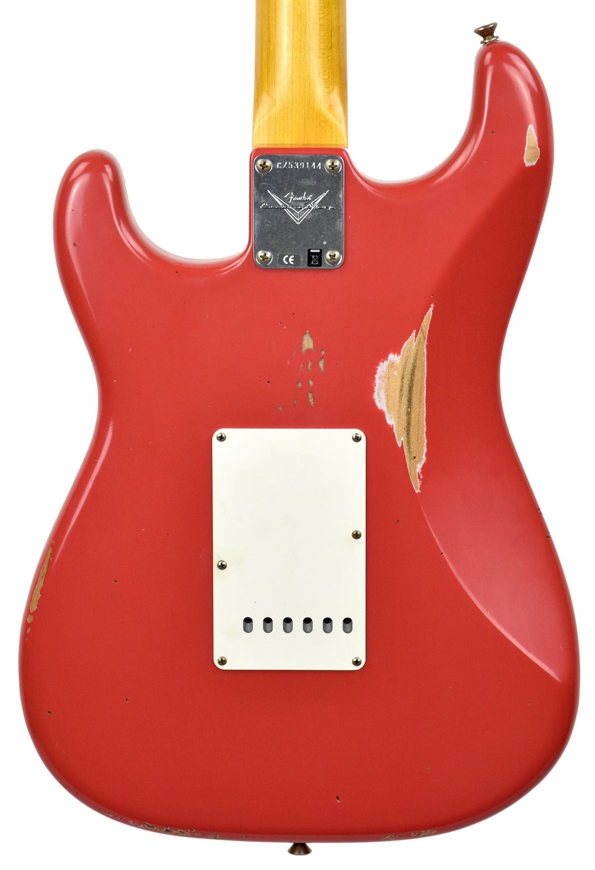 Fender Custom Shop 61 Stratocaster Relic Fiesta Red CZ539144