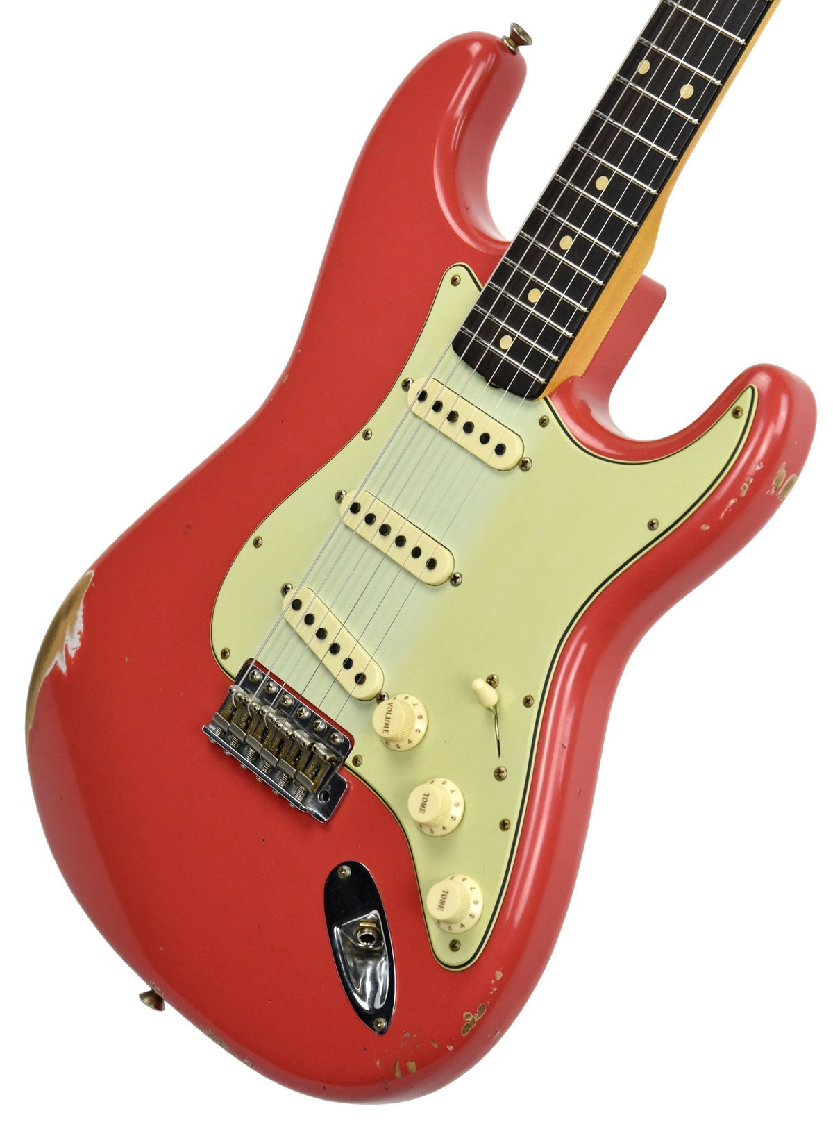 Fender Custom Shop 61 Stratocaster Relic Fiesta Red CZ539144