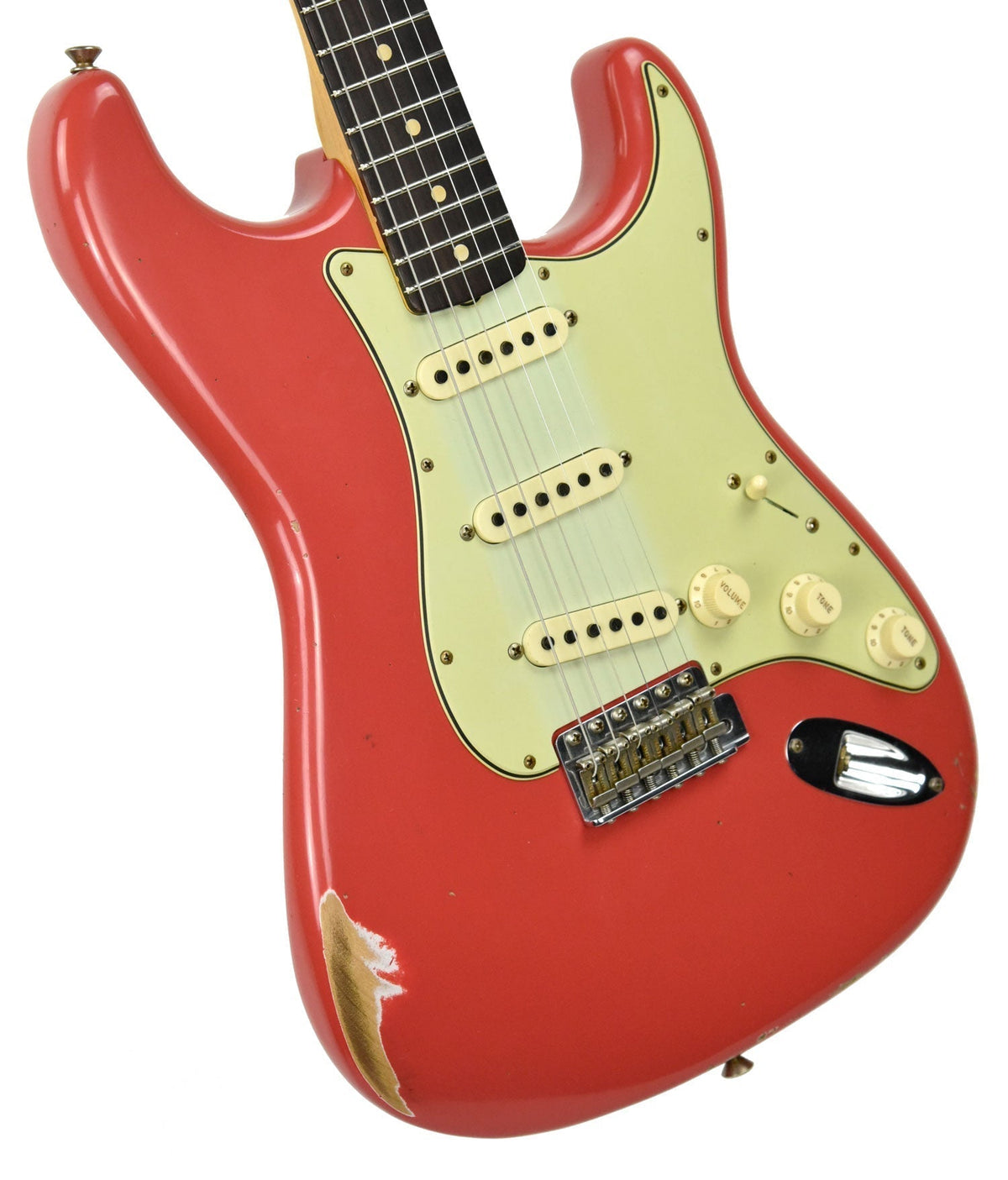 Fender Custom Shop 61 Stratocaster Relic Fiesta Red CZ539144