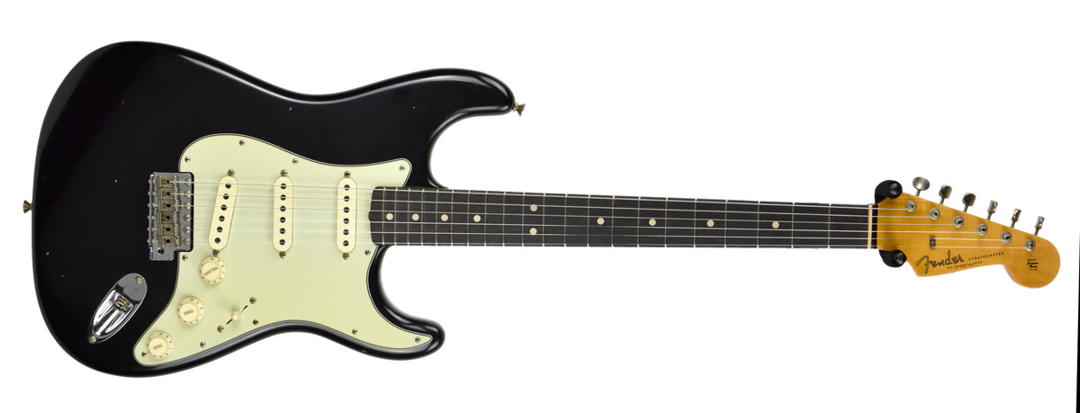 Fender Custom Shop 63 Stratocaster Journeyman Relic Black R97720