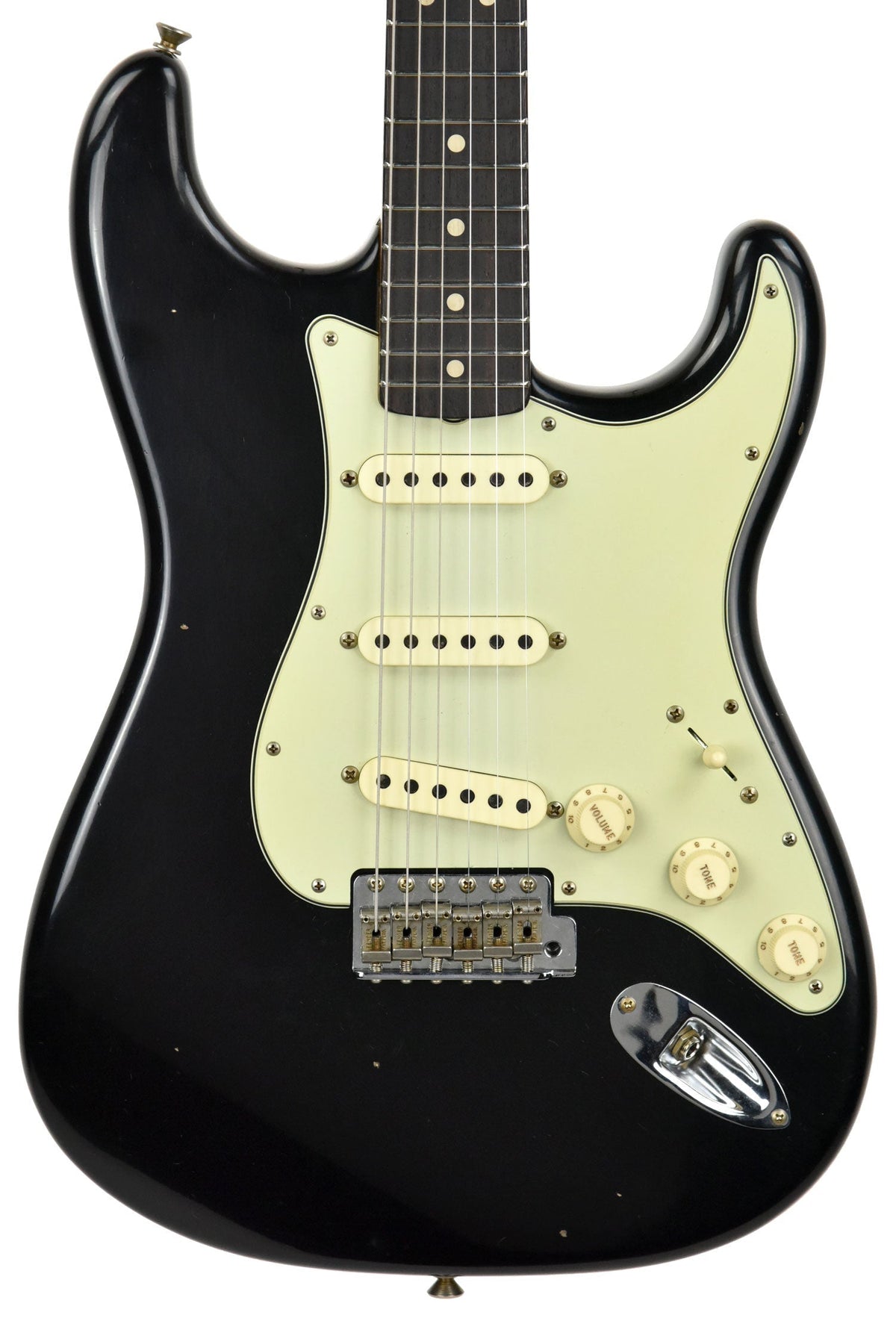Fender Custom Shop 63 Stratocaster Journeyman Relic Black R97720