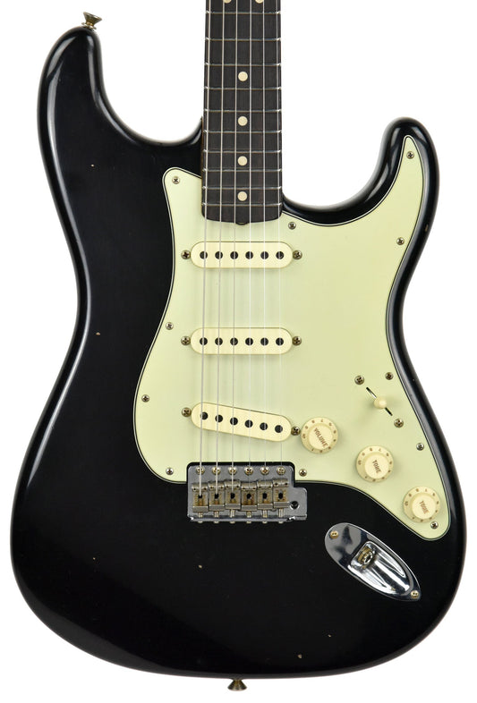 Fender Custom Shop 63 Stratocaster Journeyman Relic Black R97720