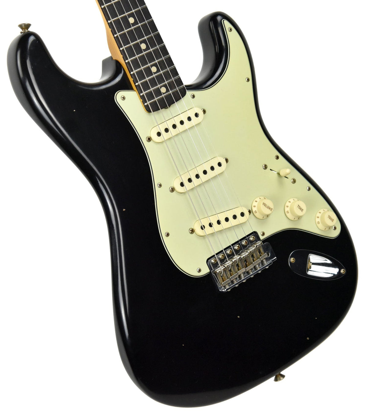 Fender Custom Shop 63 Stratocaster Journeyman Relic Black R97720