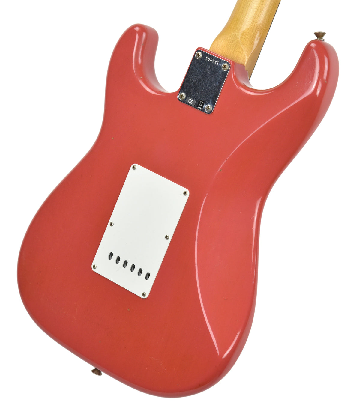 Fender Custom Shop 63 Stratocaster Journeyman Relic Fiesta Red R96941