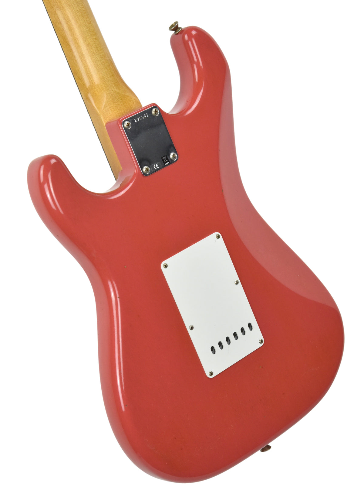 Fender Custom Shop 63 Stratocaster Journeyman Relic Fiesta Red R96941