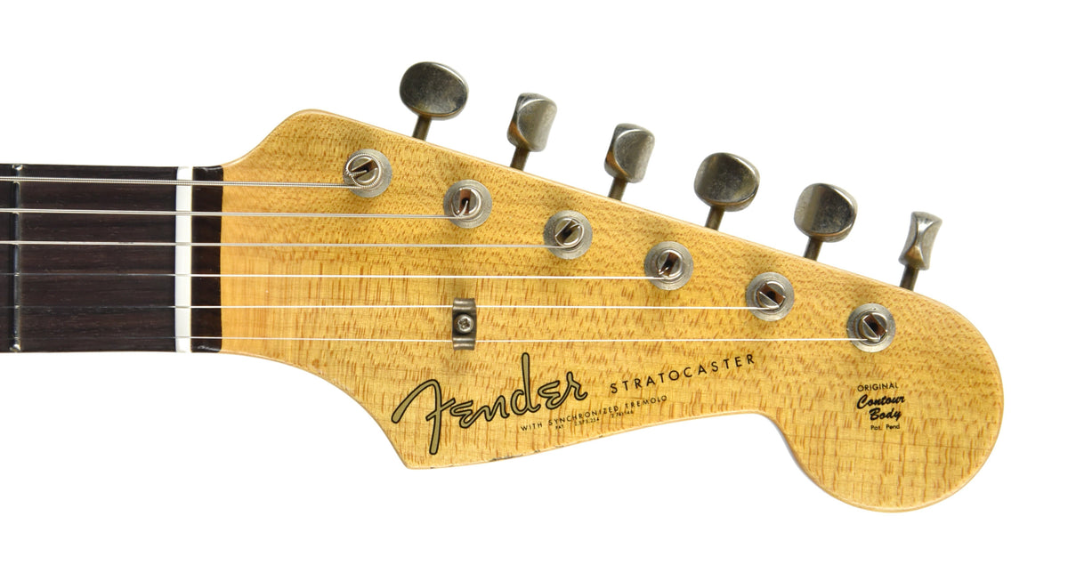 Fender Custom Shop 63 Stratocaster Journeyman Relic Fiesta Red R96941