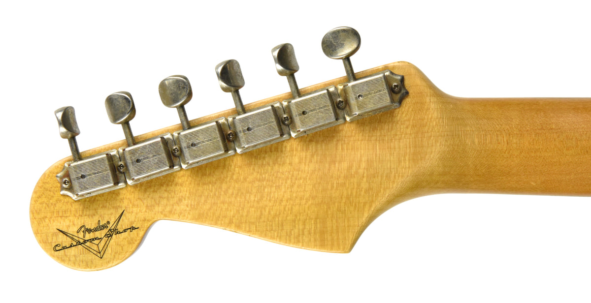 Fender Custom Shop 63 Stratocaster Journeyman Relic Fiesta Red R96941