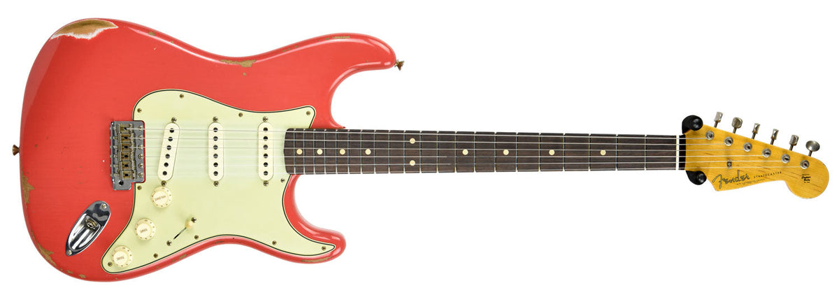 Fender Custom Shop 61 Stratocaster Relic Fiesta Red cz538552