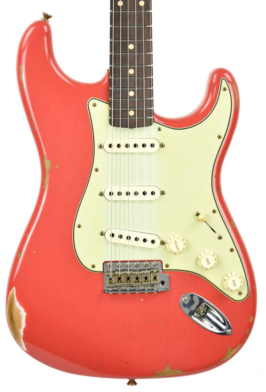 Fender Custom Shop 61 Stratocaster Relic Fiesta Red cz538552